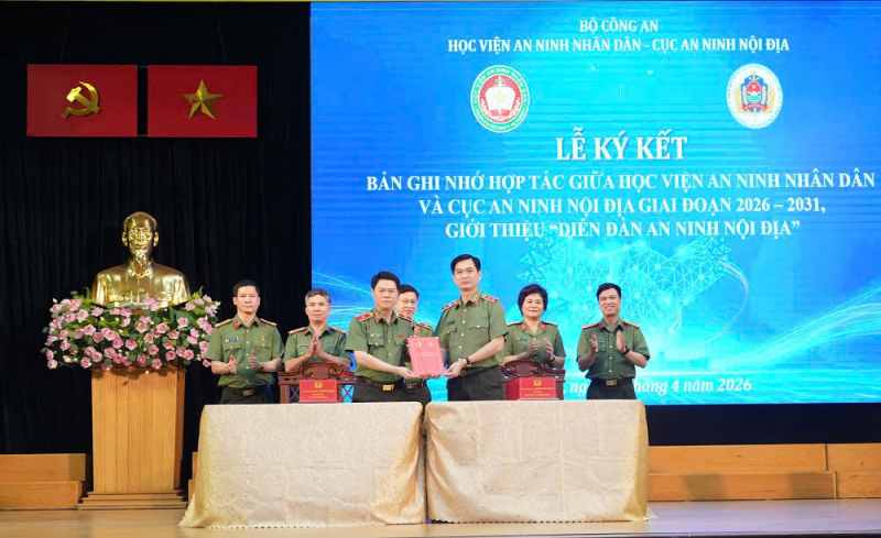 Ký kết bản ghi nhớ hợp tác và ra mắt Diễn đàn An ninh nội địa -0