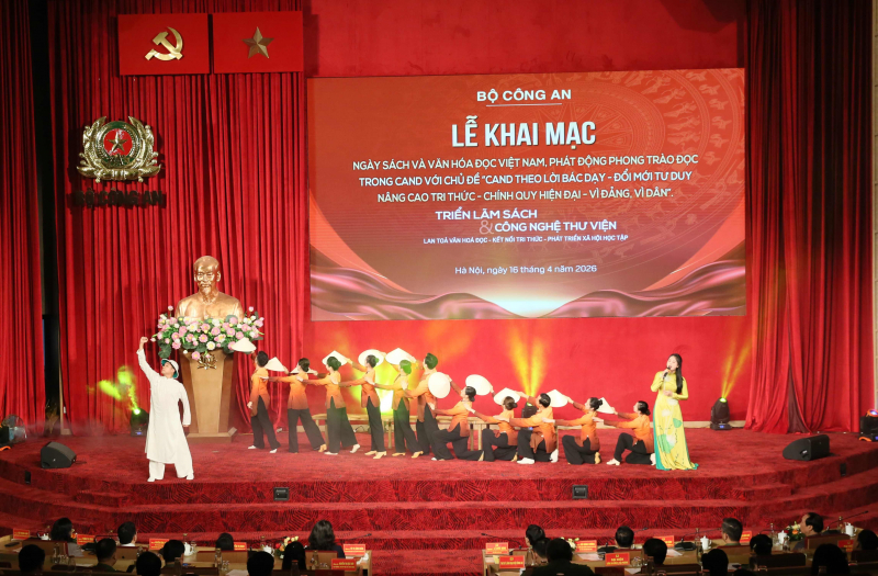 Khai mạc Ngày Sách và Văn hoá đọc Việt Nam trong CAND năm 2026 -0