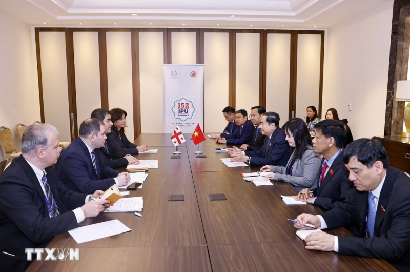 Việt Nam-Gruzia thúc đẩy hợp tác nghị viện tại Đại hội đồng IPU-152 -0