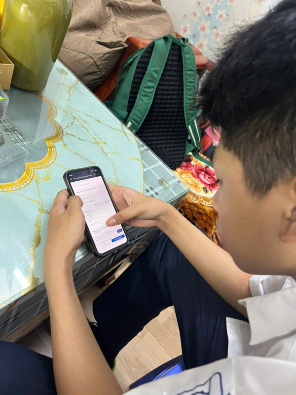 Hiệu quả chuyển đổi số  trong công tác tuyển sinh đầu cấp -0