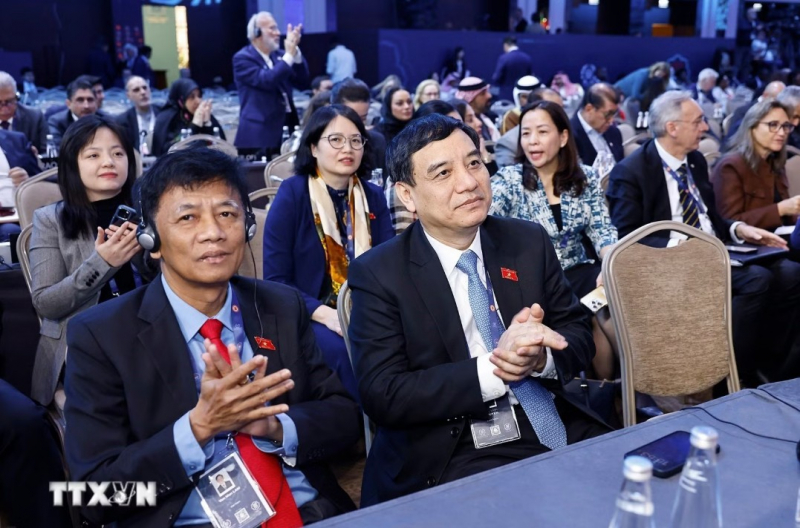 Chủ tịch Quốc hội phát biểu tại IPU-152 về hòa bình, công lý cho thế hệ tương lai -0