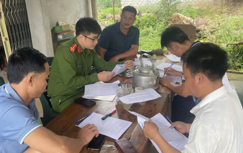 Công an xã Yên Thắng: Đưa chuyển đổi số “chạm” từng bản làng -0