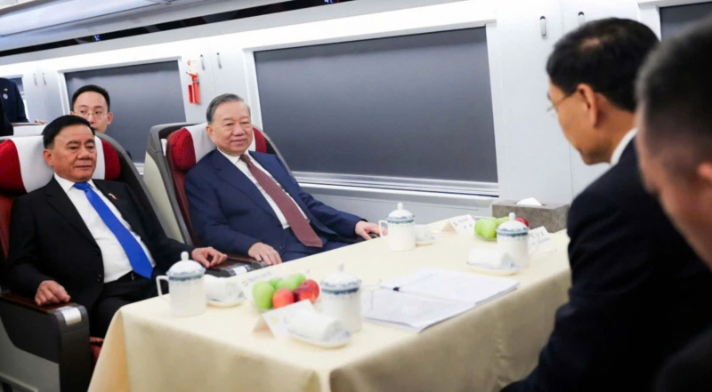 Tổng Bí thư, Chủ tịch nước Tô Lâm lên đường thăm thành phố Nam Ninh -0