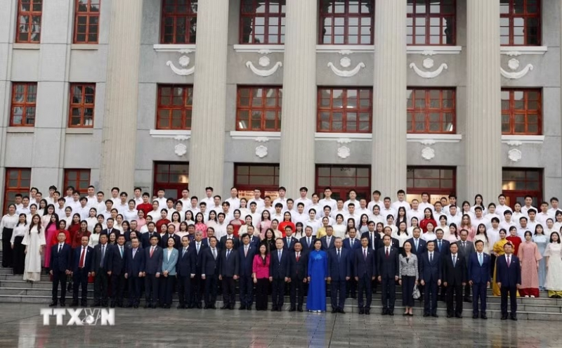 Tổng Bí thư, Chủ tịch nước Tô Lâm thăm di tích Khu học xá Trung ương tại Trung Quốc -0