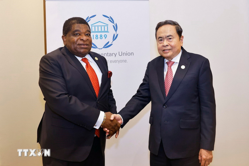 Chủ tịch Quốc hội Trần Thanh Mẫn gặp Tổng Thư ký IPU Martin Chungong -0