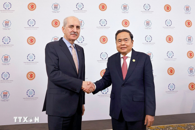 Chủ tịch Quốc hội Trần Thanh Mẫn gặp Tổng Thư ký IPU Martin Chungong và hội kiến Chủ tịch Quốc hội Thổ Nhĩ Kỳ -0