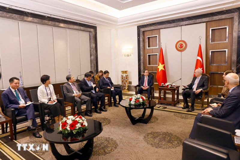 Chủ tịch Quốc hội Trần Thanh Mẫn gặp Tổng Thư ký IPU Martin Chungong và hội kiến Chủ tịch Quốc hội Thổ Nhĩ Kỳ -3