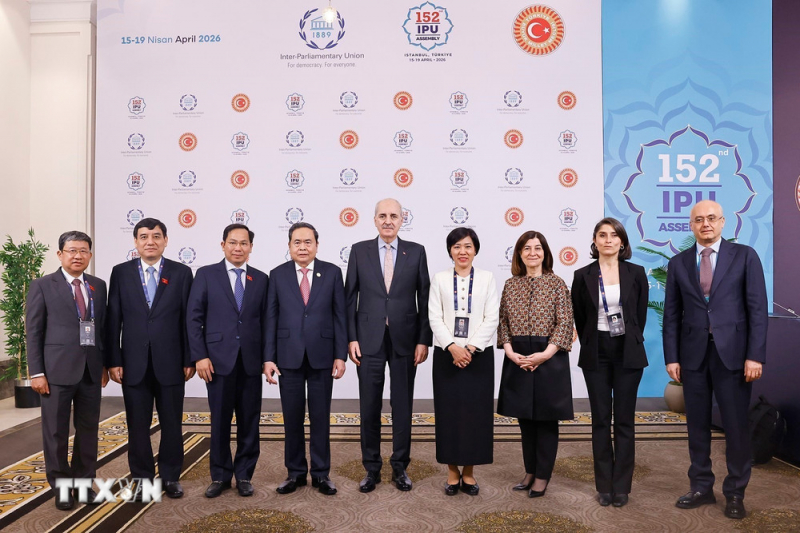 Chủ tịch Quốc hội Trần Thanh Mẫn gặp Tổng Thư ký IPU Martin Chungong và hội kiến Chủ tịch Quốc hội Thổ Nhĩ Kỳ -4