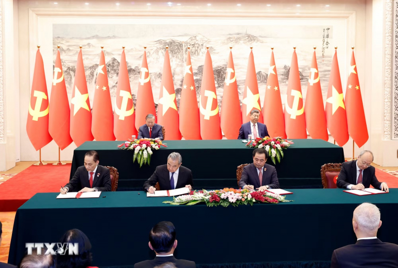 Toàn văn Tuyên bố chung giữa hai nước Việt Nam và Trung Quốc -0