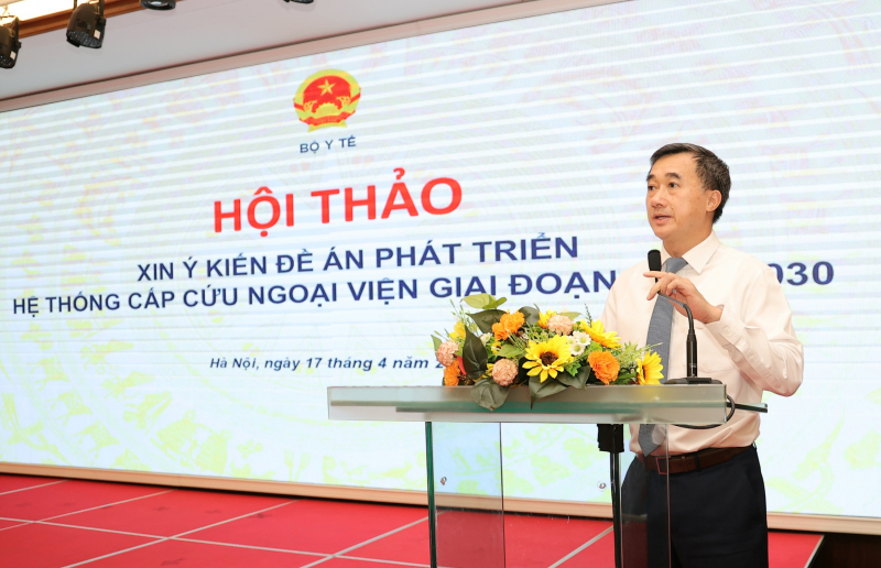 Sớm trình Chính phủ tiếp tục thí điểm cấp cứu ngoại viện, tiếp cận hiện trường nhanh nhất -0