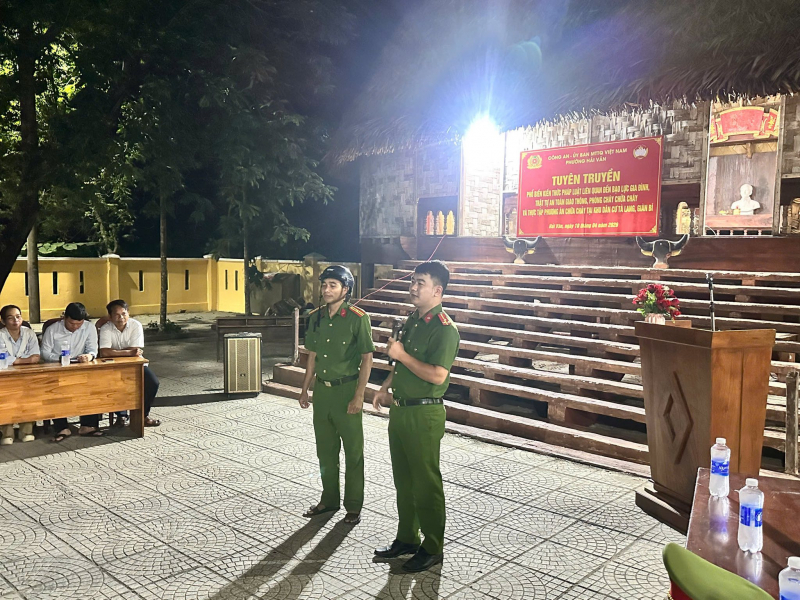 Dấu ấn Công an xã tại miền Trung với phong trào “Ba nhất”:  Công an phường Hải Vân (Đà Nẵng): Nỗ lực để giữ bình yên cửa ngõ phía Bắc của Thành phố đáng sống -0