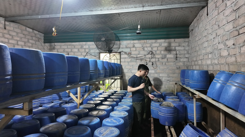 không gian bên trong xưởng sản xuất giá đỗ tại phường mạo khê.jpg -0