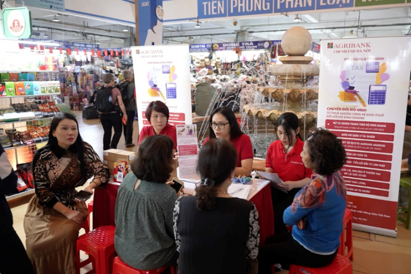 Agribank đồng hành cùng hộ kinh doanh: Kê khai thuế dễ dàng – Chuyển đổi doanh nghiệp vững vàng -0