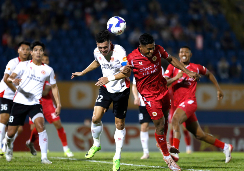 Thắng đậm trên sân Bình Dương, CLB Công an Hà Nội củng cố ngôi đầu bảng -0