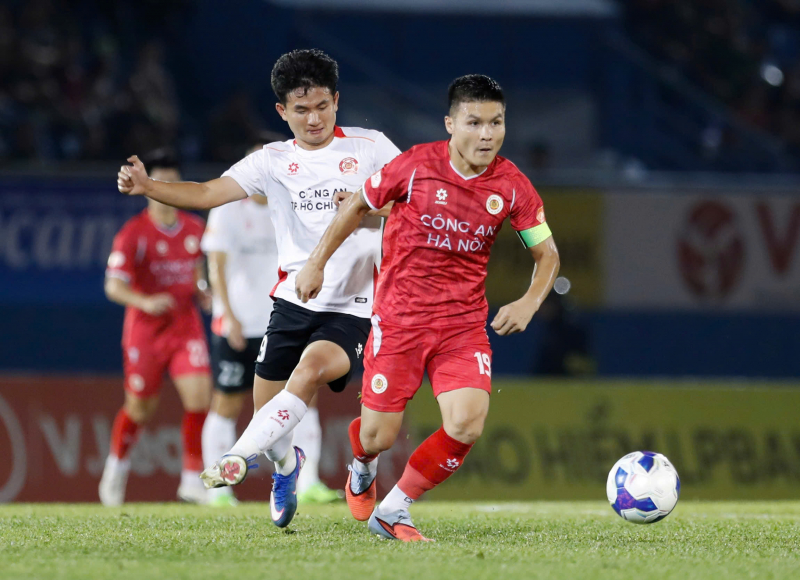 Thắng đậm trên sân Bình Dương, CLB Công an Hà Nội củng cố ngôi đầu bảng -0