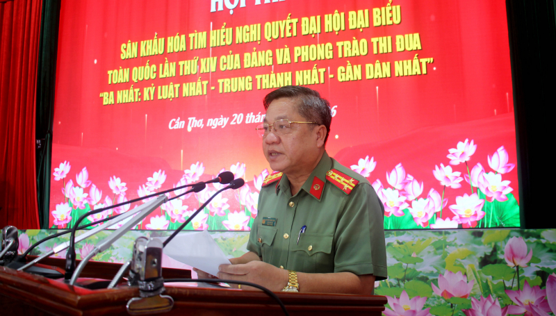 Sân khấu hóa tuyên truyền Nghị quyết Đại hội lần thứ XIV của Đảng và phong trào thi đua “Ba nhất” -0