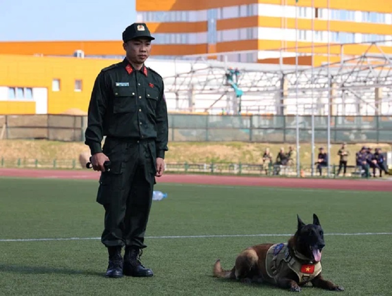 Lực lượng chó nghiệp vụ CAND khẳng định bản lĩnh trên đấu trường quốc tế -0