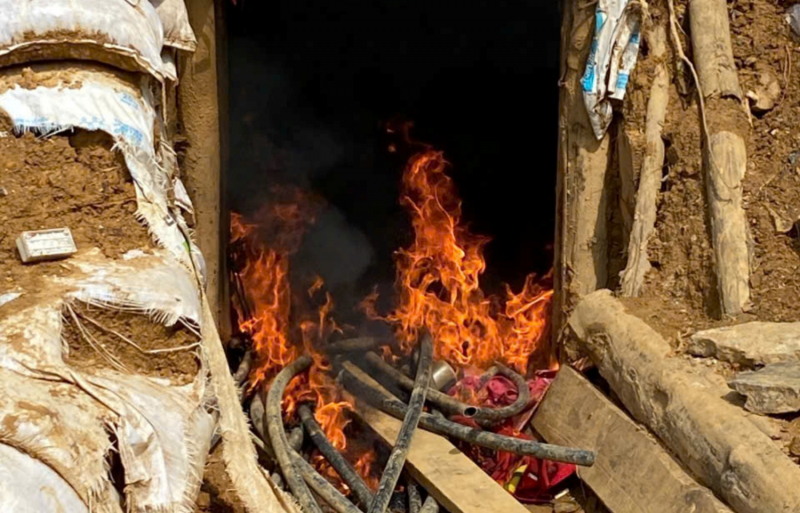 Dai dẳng nạn “vàng tặc” tại miền núi Thạnh Bình -0