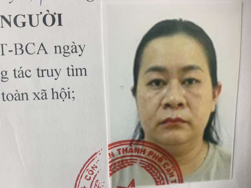 Công an TP Cần Thơ truy tìm Lầu Thị Giang bị tổ giác lừa đảo chiếm đoạt tài sản -0