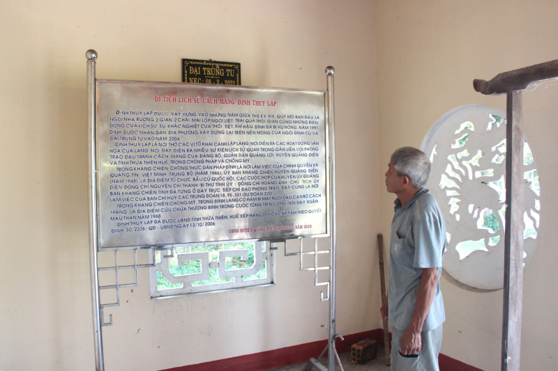 Gìn giữ, phát huy giá trị di tích lịch sử cách mạng bên phá Tam Giang -0