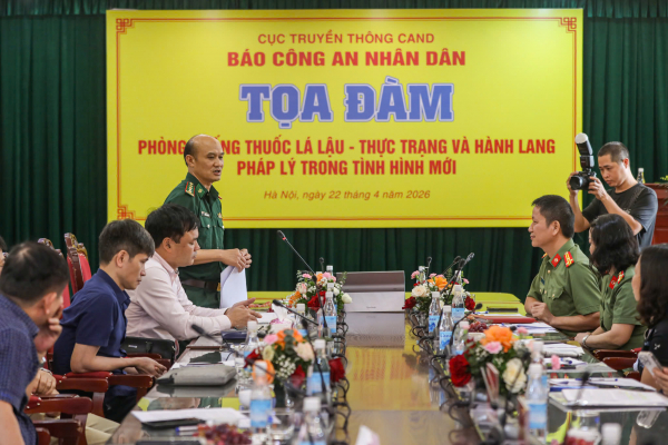 Tọa đàm “Phòng, chống thuốc lá lậu - Thực trạng và hành lang pháp lý trong tình hình mới” -0
