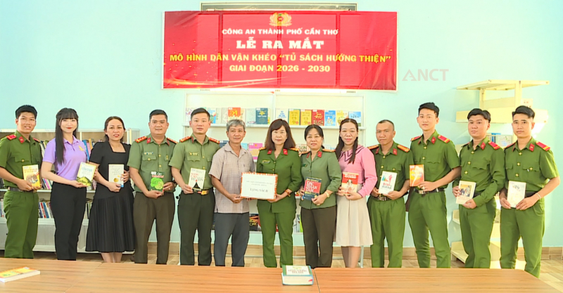 Lan tỏa giá trị văn hóa đọc trong Công an TP Cần Thơ -0