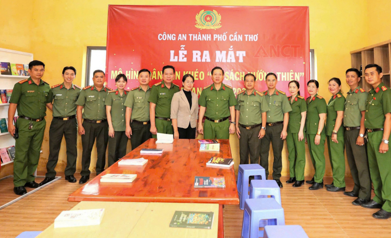 Lan tỏa giá trị văn hóa đọc trong Công an TP Cần Thơ -0