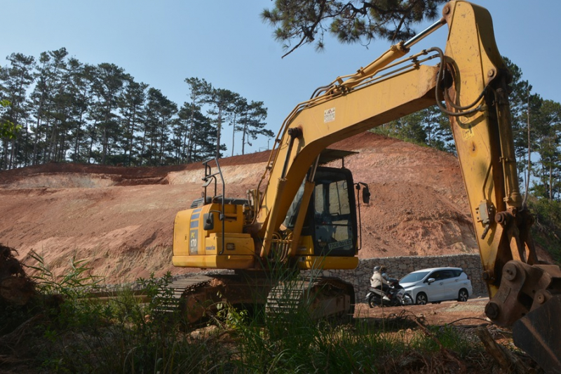 Dự án khắc phục thiên tai ì ạch thi công khi mùa mưa cận kề -0