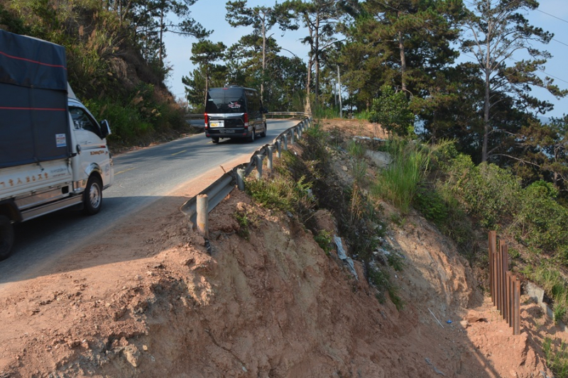 Dự án khắc phục thiên tai ì ạch thi công khi mùa mưa cận kề -0