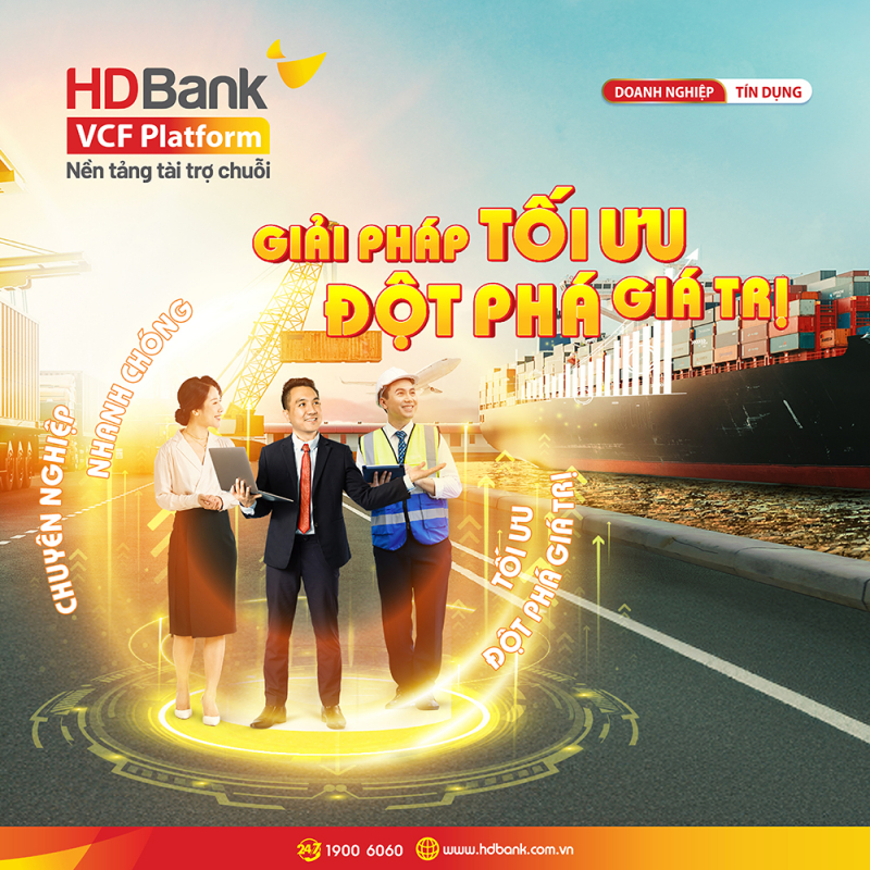 HDBank đẩy mạnh tài trợ theo chuỗi: Tín chấp lên đến 5 tỷ và tỷ lệ tài trợ đến 100%, khơi thông dòng vốn hệ sinh thái và chuỗi giá trị -0
