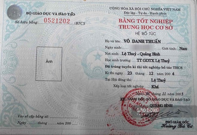 Cần giải quyết dứt điểm việc Chủ tịch UBMT xã chưa có bằng THCS đã vào học THPT ở Quảng Trị -0