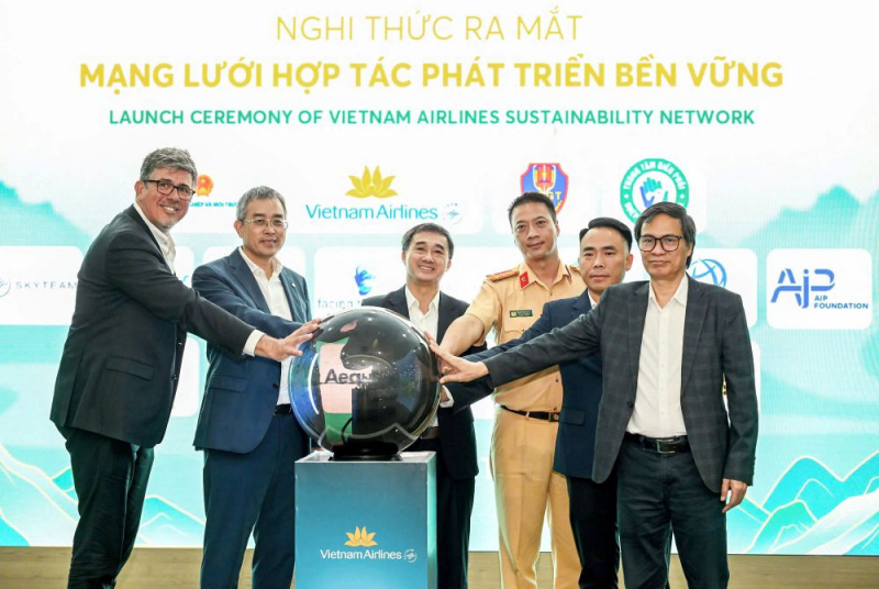 Vietnam Airlines ra mắt “Liên minh Xanh – Phát triển bền vững” -0
