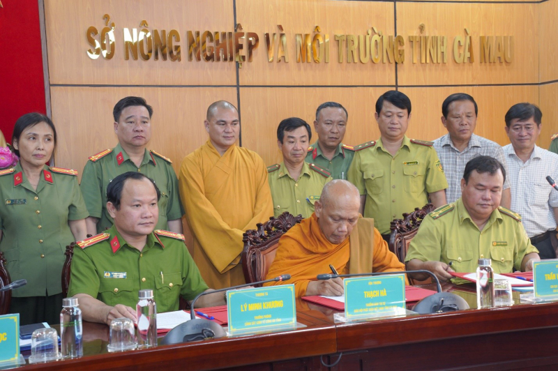 Phối hợp bảo vệ động vật hoang dã và nguồn lợi thủy sản -0