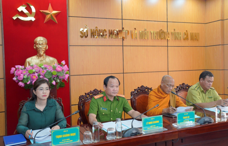 Phối hợp bảo vệ động vật hoang dã và nguồn lợi thủy sản -0