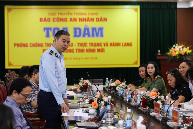 Tọa đàm “Phòng, chống thuốc lá lậu - Thực trạng và hành lang pháp lý trong tình hình mới” -0