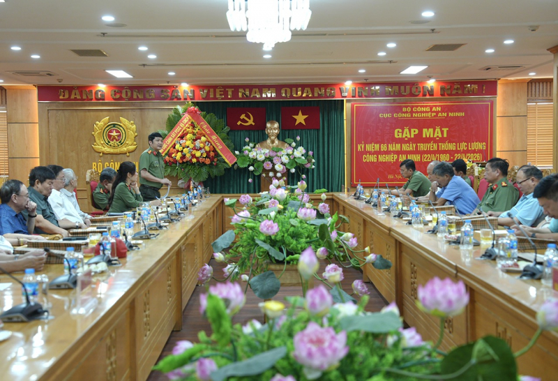 Tự hào 66 năm truyền thống vẻ vang lực lượng Công nghiệp an ninh và khát vọng vươn mình trong kỷ nguyên mới -0