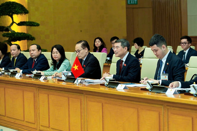 Thủ tướng Lê Minh Hưng hội kiến Tổng thống Hàn Quốc Lee Jae Myung -0