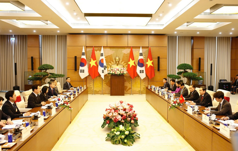 Hội kiến Chủ tịch Quốc hội Trần Thanh Mẫn -3