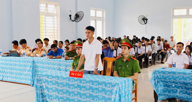 Công an cấp xã ở Huế sáng tạo, đổi mới cách thức tuyên truyền pháp luật đến thanh, thiếu niên -0