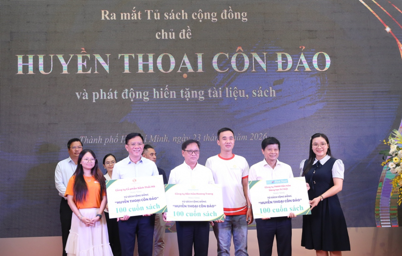 Ra mắt tủ sách chủ đề “Huyền thoại Côn Đảo” và phát động hiến tặng tài liệu, sách  -7