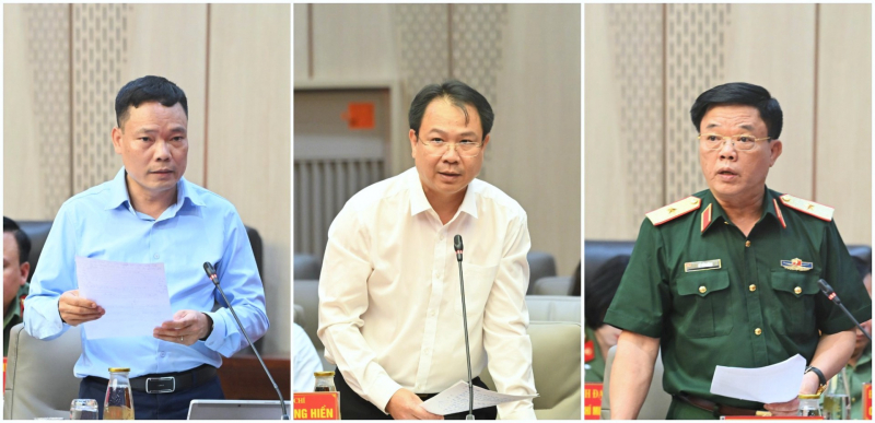 Phiên họp triển khai công tác bảo đảm ANTT và y tế -0