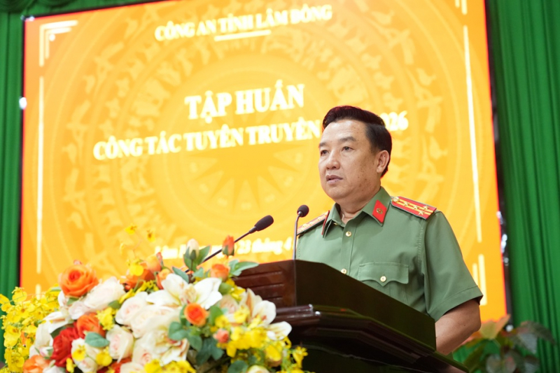 Nâng cao trình độ, kỹ năng nghiệp vụ công tác tuyên truyền trong Công an tỉnh Lâm Đồng -0