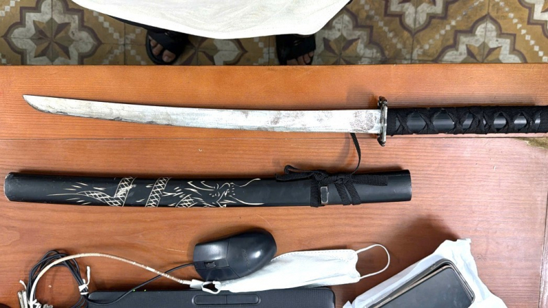 Khởi tố vụ án nhóm thanh thiếu niên mang hung khí, chạy xe lạng lách trên đường phố -0