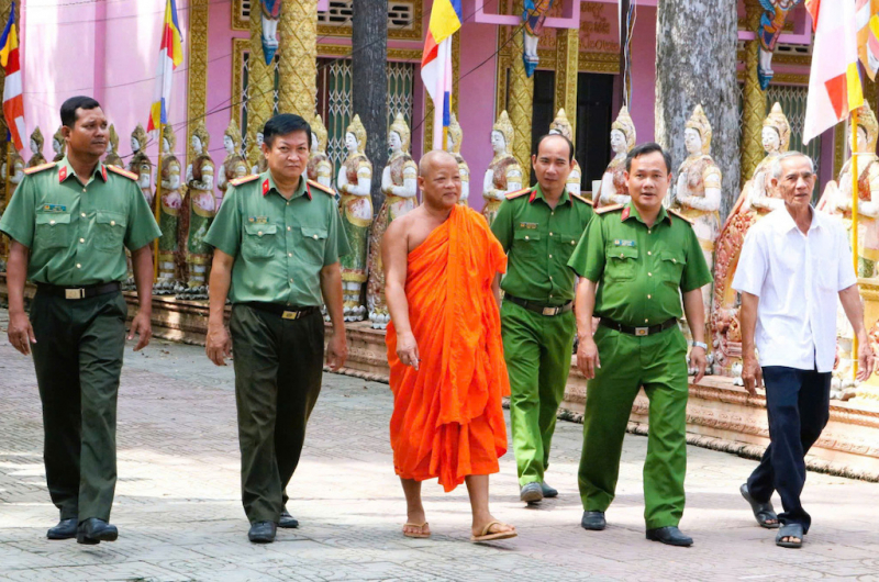 Người có uy tín đồng bào dân tộc Khmer bảo vệ nền tảng tư tưởng của Đảng -0