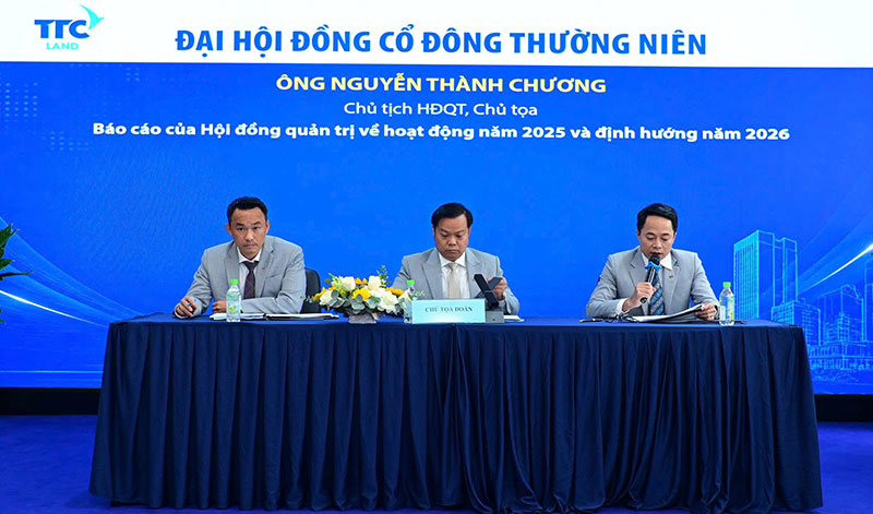 ĐHĐCĐ TTC Land 2025: Ưu tiên pháp lý, dòng tiền và tái cấu trúc – không chạy theo tăng trưởng ngắn hạn -0