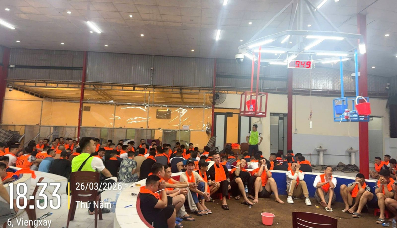 Triệt phá chuyên án “Trường gà quốc tế Viêng Xay”, khởi tố 196 bị can -0