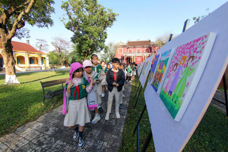 Lan tỏa tình yêu quê hương khi đưa di sản vào trường học -0