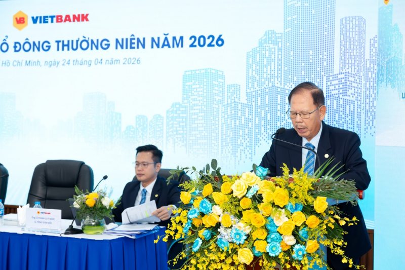 Vietbank tổ chức thành công ĐHĐCĐ thường niên 2026, thông qua nhiều mục tiêu tăng trưởng quan trọng -1