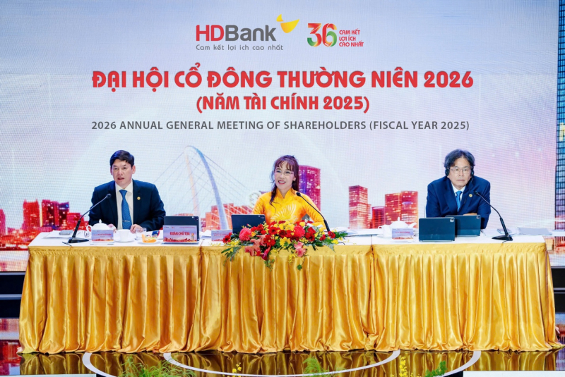 ĐHĐCĐ HDBank 2026: Lợi nhuận kế hoạch tăng 41%, quy mô tiệm cận 1,2 triệu tỷ đồng -1