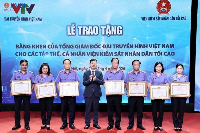 Ký kết Chương trình hợp tác truyền thông giữa VKSND tối cao và Đài Truyền hình Việt Nam giai đoạn 2027 – 2030 -0